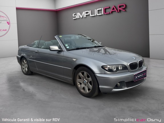 Bmw serie 3 cab e46 325i ci steptronic || garantie 12 mois || occasion osny simplicicar simplicibike france
