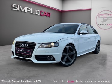 Audi a4 avant n1 2.0 tfsi 211 s line/radars ar/siÈges chauffants avar/clim/hayon mains libres/attelage occasion simplicicar...