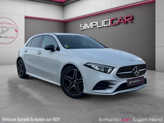 Mercedes classe a 200 d 8g-dct amg line - faible kms - caméra 360 -burmester - garantie 12 mois occasion simplicicar lyon...