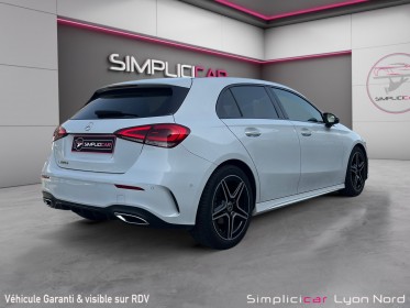 Mercedes classe a 200 d 8g-dct amg line - faible kms - caméra 360 -burmester - garantie 12 mois occasion simplicicar lyon...