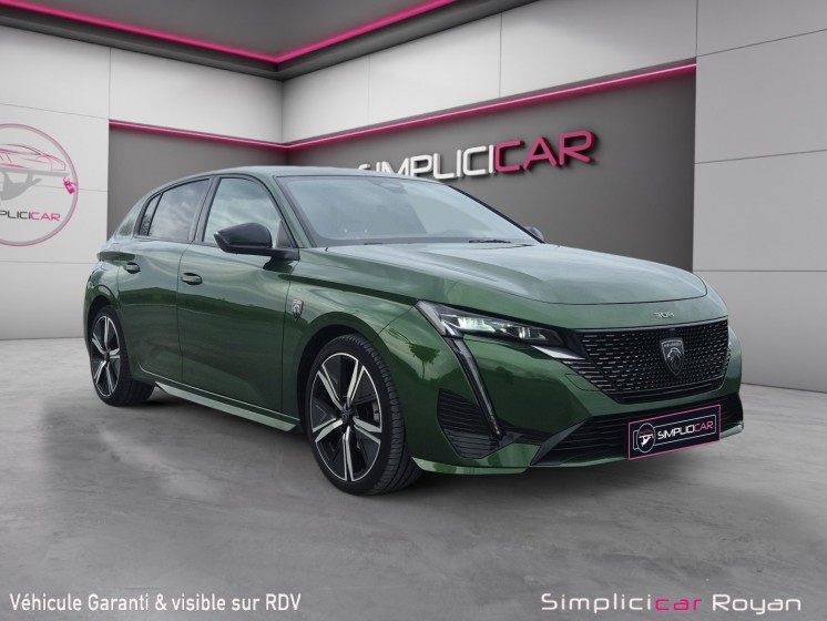 Peugeot 308 sw 130ch ss eat8 gt garantie 12 mois / entretien peugeot a jour occasion simplicicar royan simplicicar...
