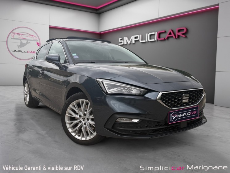 Seat leon e-hybrid 204 ch dsg6 xcellence toit panoramique carplay caméra de recul sièges electriques démarrage sans...