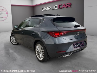 Seat leon e-hybrid 204 ch dsg6 xcellence toit panoramique carplay caméra de recul sièges electriques démarrage sans...