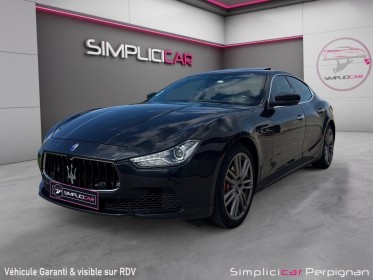 Maserati ghibli 3.0 v6 275 d gransport sièges ventilés chauffants mémoire carplay harman kardon toit ouvrant garantie...