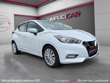 Nissan micra 2017 ig-t 90 acenta clim carplay garantie 12 mois occasion simplicicar brive la gaillarde  simplicicar...