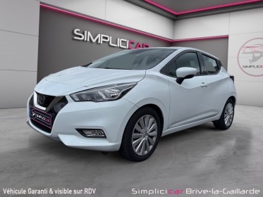 Nissan micra 2017 ig-t 90 acenta clim carplay garantie 12 mois occasion simplicicar brive la gaillarde  simplicicar...