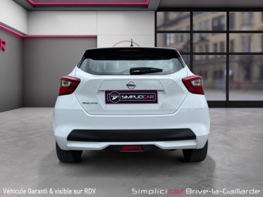 Nissan micra 2017 ig-t 90 acenta clim carplay garantie 12 mois occasion simplicicar brive la gaillarde  simplicicar...