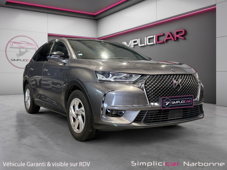 Ds ds7 crossback business bluehdi 130 eat8 business carplay climatisation garantie 12 mois occasion simplicicar narbonne...