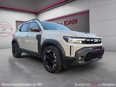 Dacia duster iii 1.6 hybrid 140 4x2 extreme  bva garantie 12 mois occasion simplicicar limoges  simplicicar simplicibike france