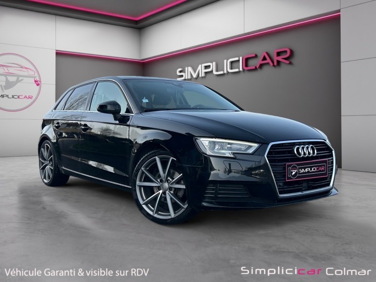 Audi a3 sportback 2.0 tdi 150 s tronic 7 jantes 19  feux xenon garantie 12 mois occasion simplicicar colmar simplicicar...