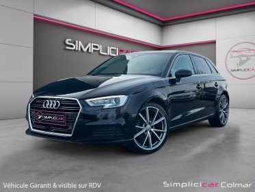 Audi a3 sportback 2.0 tdi 150 s tronic 7 jantes 19  feux xenon garantie 12 mois occasion simplicicar colmar simplicicar...