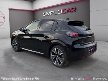 Peugeot 208 electrique 50 kwh 136ch gt - camera de recul - carplay - entretien complet occasion simplicicar rennes...