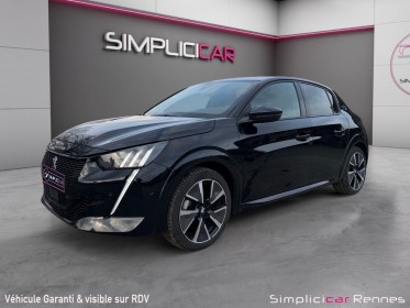 Peugeot 208 electrique 50 kwh 136ch gt - camera de recul - carplay - entretien complet occasion simplicicar rennes...