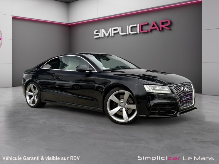 Audi rs5 v8 4.2 fsi 450 quattro s tronic 7 garantie 12 mois suivi complet audi occasion simplicicar le mans simplicicar...