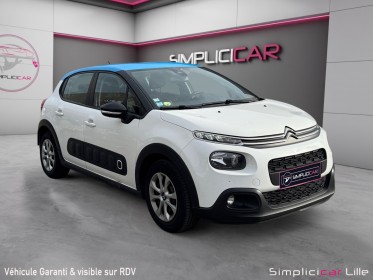Citroen c3 bluehdi 100 ss bvm5 shine  suivi constructeur avec attelage occasion simplicicar lille  simplicicar simplicibike...
