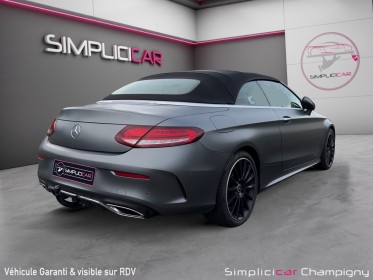 Mercedes classe c cabriolet 220 d 9g-tronic amg line - vitual cockpit - caméra de recul occasion champigny-sur-marne (94)...