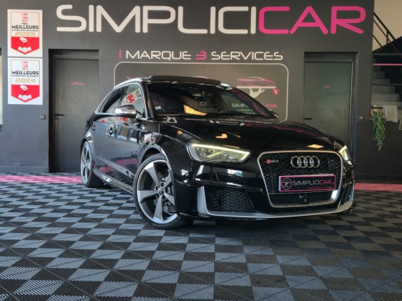 Audi rs3 sportback 2.5 tfsi 367 quattro s tronic 7 - garantie 12 mois occasion  simplicicar aix les bains simplicicar...