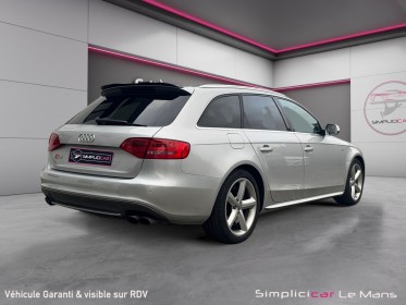 Audi s4 avant v6 3.0 tfsi 333 quattro s tronic garantie 12 mois occasion simplicicar le mans simplicicar simplicibike france