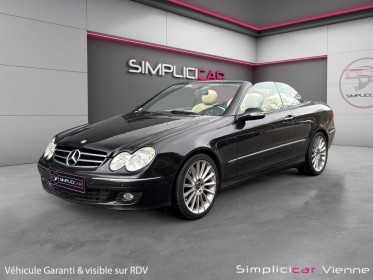Mercedes classe clk cabriolet 320 cdi v6 avantgarde a garantie 12 mois occasion simplicicar vienne simplicicar simplicibike...
