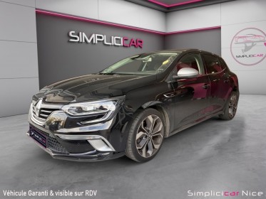 Renault megane iv berline tce 160 fap gt-line occasion  simplicicar nice - pfvauto simplicicar simplicibike france