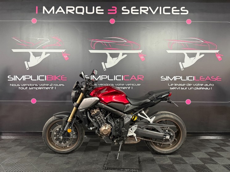 Honda  cb 650 r abs 2019 - a2 occasion simplicibike reims simplicicar simplicibike france