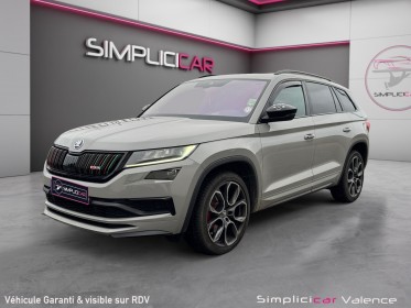 Skoda kodiaq 2.0bi-tdi 240 scr dsg7 4x4 5pl rs toit ouvrant virtual roue secours canton attelage garantie 12mois occasion...