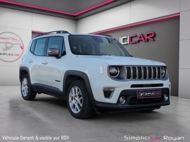 Jeep renegade 1.0 gse t3 120 ch bvm6 limited garantie 12 mois entretien complet occasion simplicicar royan simplicicar...
