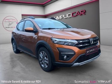Dacia sandero tce 90 stepway confort, caméra de recul, radar ar, carplay, garantie 12 mois occasion simplicicar villejuif ...