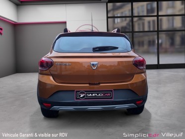 Dacia sandero tce 90 stepway confort, caméra de recul, radar ar, carplay, garantie 12 mois occasion simplicicar villejuif ...