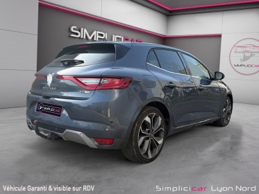 Renault megane iv berline blue dci 115 edc - 20 gt line  camera de recul/garantie 12mois occasion simplicicar lyon nord...