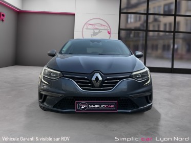Renault megane iv berline blue dci 115 edc - 20 gt line  camera de recul/garantie 12mois occasion simplicicar lyon nord...
