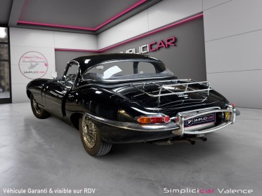Jaguar type e 4,2l 260ch cabriolet matching number origine france occasion simplicicar valence - ksv  simplicicar...