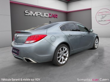 Opel insignia 2.8 v6 turbo - 325 awd opc a - recaro - sieges elec chauffants - garantie 12 mois occasion simplicicar caen ...