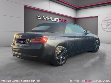Bmw serie 2 coupe f22 218d 150 ch sport a - garantie 12 mois - faible kilométrage occasion parc voitures beauvais...