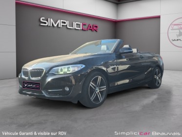 Bmw serie 2 coupe f22 218d 150 ch sport a - garantie 12 mois - faible kilométrage occasion parc voitures beauvais...