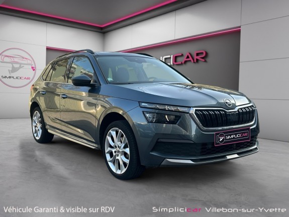 Skoda kamiq 1.0 tsi 116 ch dsg7 style carplay 1ere main toit pano garantie 12 mois occasion simplicicar villebon-sur-yvette...