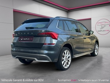 Skoda kamiq 1.0 tsi 116 ch dsg7 style carplay 1ere main toit pano garantie 12 mois occasion simplicicar villebon-sur-yvette...