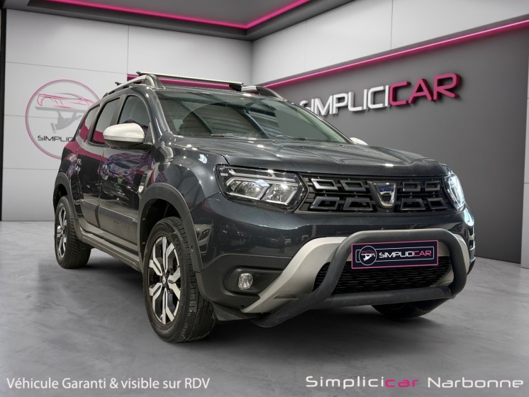 Dacia duster blue dci 115 4x4 prestige carplay caméra 360 garantie 12 mois occasion simplicicar narbonne simplicicar...