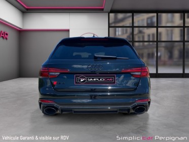 Audi rs4 avant v6 2.9 tfsi 450 ch tiptronic 8 pas de malus carbone ext et int toit ouvrant bo sièges massant garantie 12...