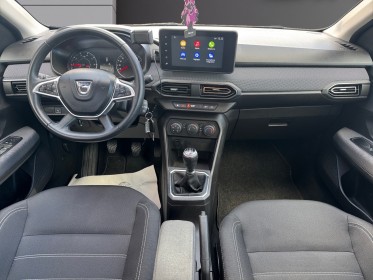 Dacia sandero tce 90 confort radars de recul carplay garantie 12 mois occasion simplicicar labarthe simplicicar simplicibike...