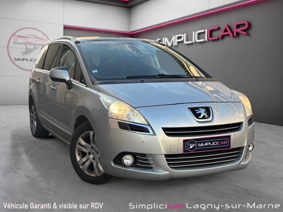 Peugeot 5008 1.6 hdi 110ch fap bvm6 premium 7pl - toit panoramique- embrayage neuf occasion simplicicar lagny  simplicicar...