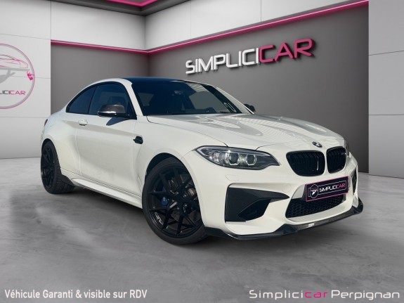 Bmw m2 coupe f87 370 ch m dkg 7 pas de malus origine france ligne m perf becquet lame carbone sièges éléctriques...