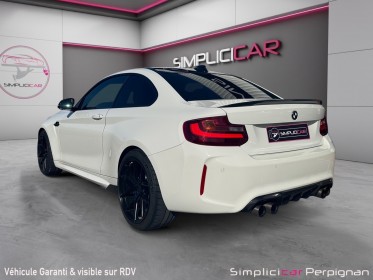 Bmw m2 coupe f87 370 ch m dkg 7 pas de malus origine france ligne m perf becquet lame carbone sièges éléctriques...
