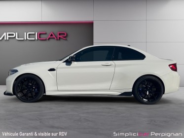 Bmw m2 coupe f87 370 ch m dkg 7 pas de malus origine france ligne m perf becquet lame carbone sièges éléctriques...