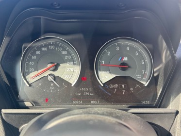 Bmw m2 coupe f87 370 ch m dkg 7 pas de malus origine france ligne m perf becquet lame carbone sièges éléctriques...