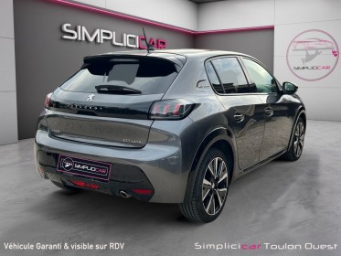 Peugeot 208 puretech 100 ss bvm6 gt line / 1ère main / garantie 12 mois / entretien peugeot / moteur neuf occasion...