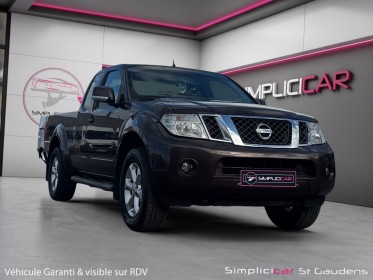 Nissan navara 2.5 dci 144 king cab optima camera de recul sieges chauffants attelage garantie 12 mois occasion simplicicar...