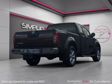 Nissan navara 2.5 dci 144 king cab optima camera de recul sieges chauffants attelage garantie 12 mois occasion simplicicar...