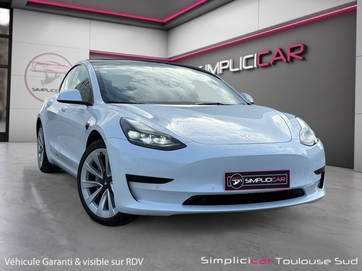 Tesla model 3 standard plus rwd 4 pneus michelin neuf occasion simplicicar toulouse sud simplicicar simplicibike france