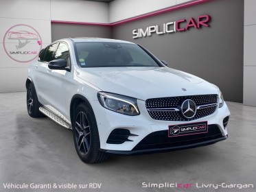 Mercedes glc coupe 250 d 9g-tronic 4matic fascination occasion simplicicar livry gargan simplicicar simplicibike france